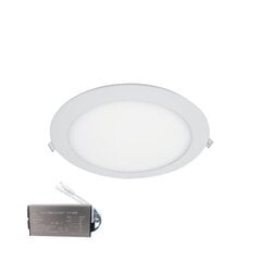 stellar led-paneel ümmargune süvistatav paneel 24w 2700k+ avariikomplekt hind ja info | LED ribad | kaup24.ee