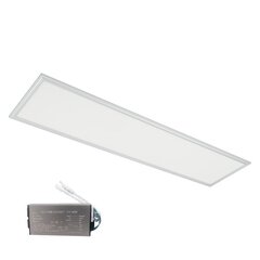 stelar led-paneel 48w 4000k 295x1195mm valge raam +varustuskomplekt hind ja info | Käsitööriistad | kaup24.ee