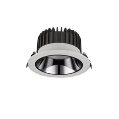 led downligh ts1540 15w, 240v, 4000k, 60ᴼ, ip44, valge+ hädaolukorras komplekt hind ja info | Süvistatavad ja LED valgustid | kaup24.ee