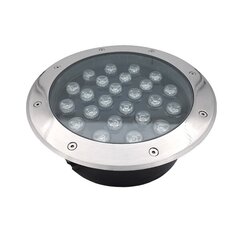 grf1 led ground fixture 24w 3000k ip67 220v 45° цена и информация | Монтируемые светильники, светодиодные панели | kaup24.ee