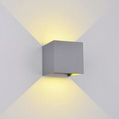 led seinavalgusti kandiline 2x5w 4000k ip54 hall hind ja info | Süvistatavad ja LED valgustid | kaup24.ee
