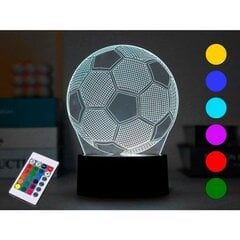 Светодиодная лампа iTotal Football 3D Разноцветный цена и информация | Настольные лампы | kaup24.ee