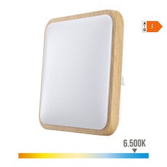 LED Seinavalgusti EDM Kandiline Pind 18 W 33 x 33 x 7 cm (6400 K) hind ja info | Seinavalgustid | kaup24.ee