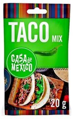 Taco maitseaine 20g - Casa de Mexico hind ja info | Vürtsid, vürtsikomplektid | kaup24.ee