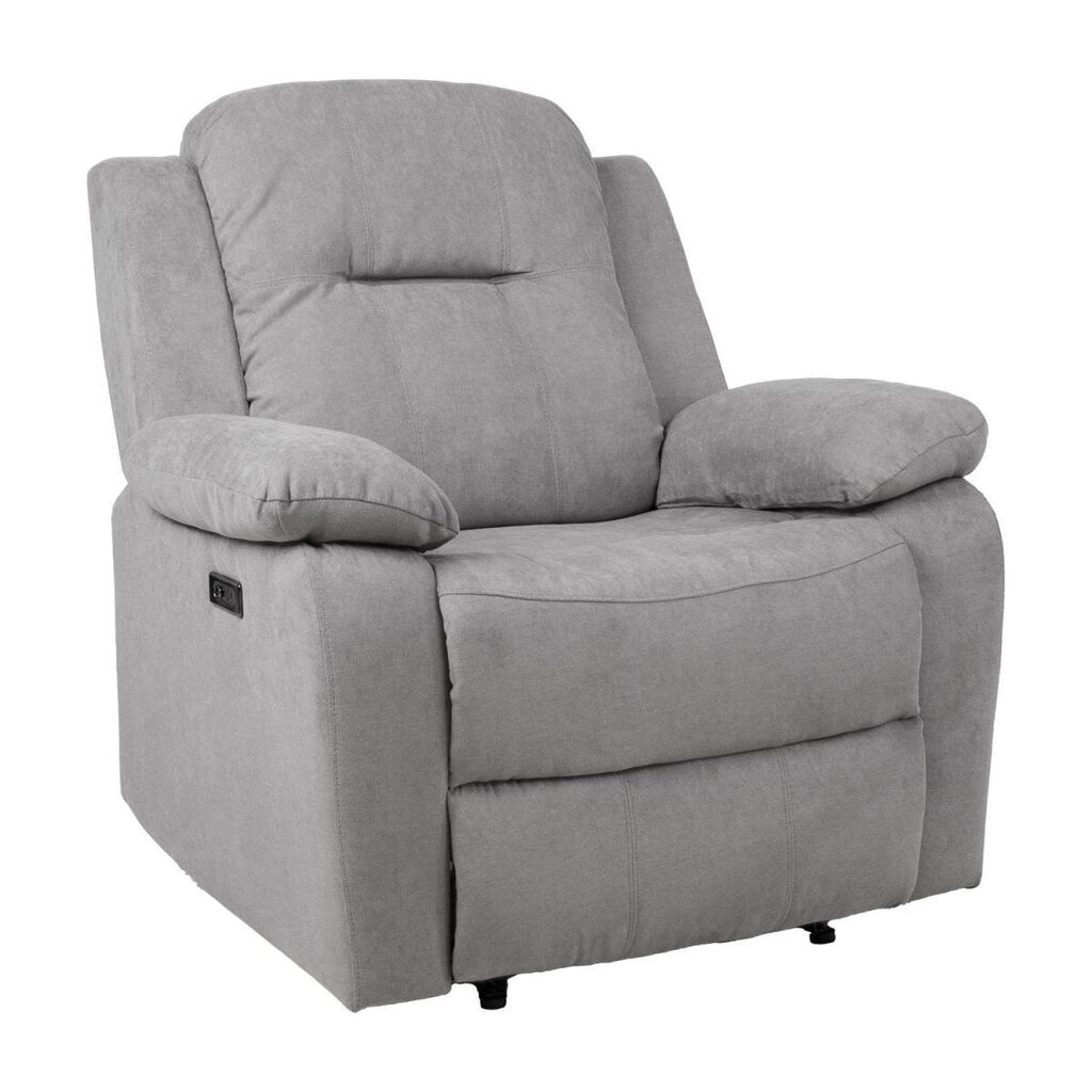 Tugitool-recliner Home4You Lowri, hall hind ja info | Tugitoolid ja tugitoolvoodid | kaup24.ee