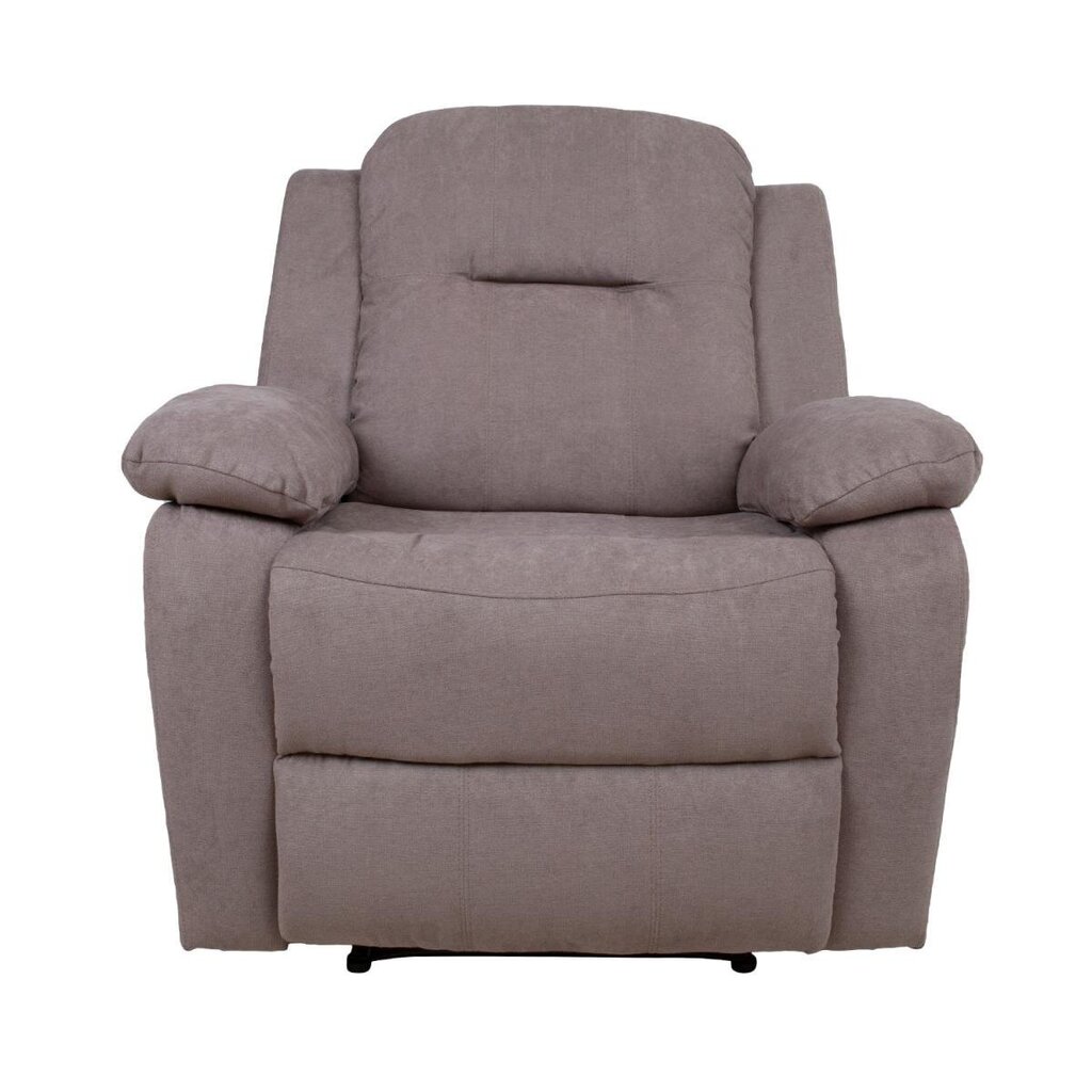 Tugitool-recliner Home4You Lowri, pruun hind ja info | Tugitoolid ja tugitoolvoodid | kaup24.ee