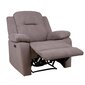 Tugitool-recliner Home4You Lowri, pruun hind ja info | Tugitoolid ja tugitoolvoodid | kaup24.ee