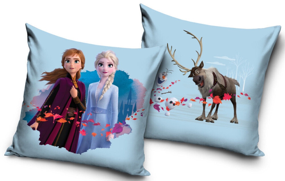 Dekoratiivne padi Disney Frozen 40x40 cm цена и информация | Dekoratiivpadjad ja padjakatted | kaup24.ee