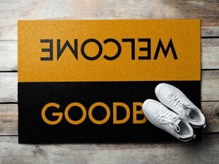 Uksematt Welcome Goodbye, 60x40 cm цена и информация | Придверные коврики | kaup24.ee