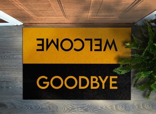 Uksematt Welcome Goodbye, 60x40 cm цена и информация | Придверные коврики | kaup24.ee