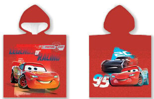 Детское полотенце Disney Cars Racing  Poncho 50x100 cm цена и информация | Полотенца | kaup24.ee