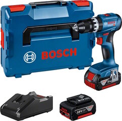 Akulööktrell Bosch GSB 18V-45 - 2 x 3,0 Ah hind ja info | Käsitööriistad | kaup24.ee