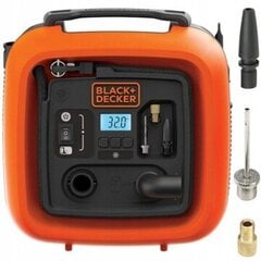 Black+Decker ASI400-XJ autokompressor 12 V 11 bar hind ja info | Kompressorid | kaup24.ee