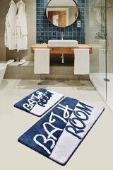 Akrilo vonios komplektas (2 vienetai) Bathroom - Blue цена и информация | Аксессуары для ванной комнаты | kaup24.ee