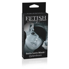 Silmaklapid Fetish Fantasy Ffs Satin Love Mask Must hind ja info | BDSM ja fetish | kaup24.ee