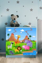 Sinine Dresser Babydreams safari hind ja info | Kummutid | kaup24.ee