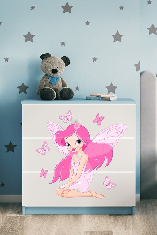 Sinine Dresser Babydreams haldjas hind ja info | Kummutid | kaup24.ee