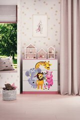 Roosa Dresser Babydreams loomaaed hind ja info | Kummutid | kaup24.ee