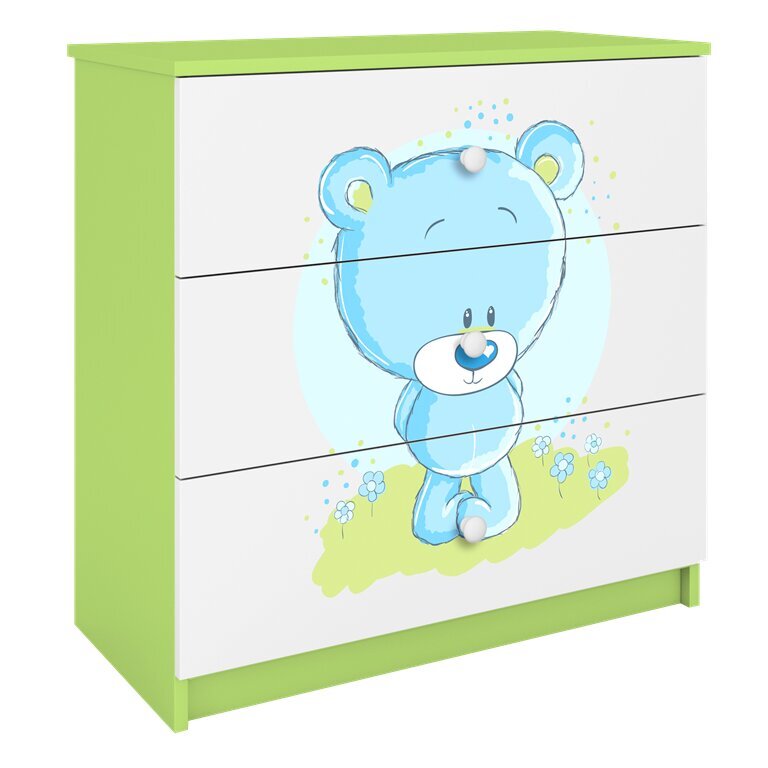 Roheline Dresser Babydreams kaisukaru hind ja info | Kummutid | kaup24.ee