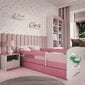 Babydreams roosa sahtliga voodi, ilma madratsita 140/70 цена и информация | Lastevoodid | kaup24.ee