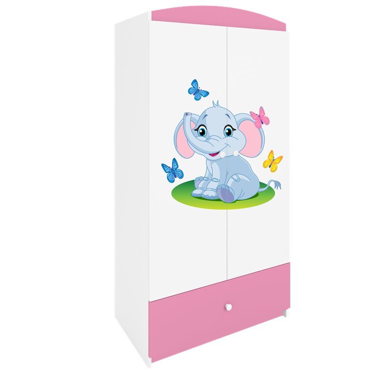 Roosa riidekapp Babydreams elevant hind ja info | Kapid | kaup24.ee