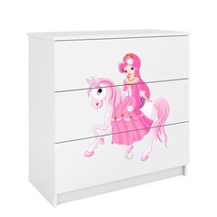 Valge Dresser Babydreams printsess hobusega hind ja info | Kummutid | kaup24.ee