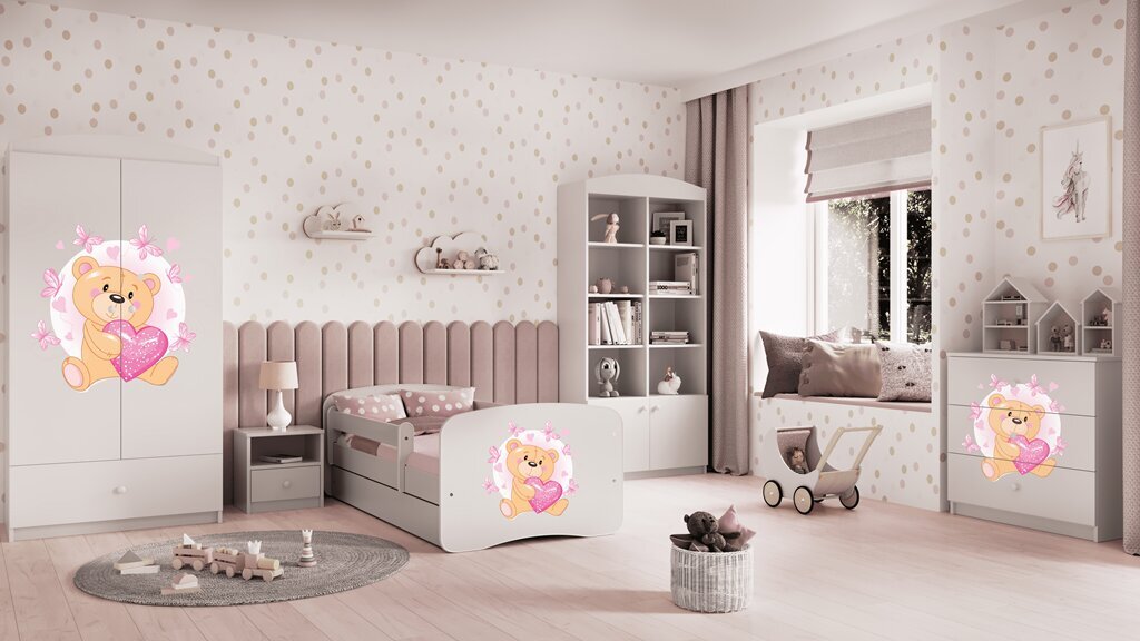 Valge Dresser Babydreams kaisukaru hind ja info | Kummutid | kaup24.ee