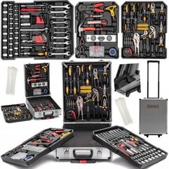 TOOL CASE TÖÖRIISTA KOMPLEKT WRENCHES 1750 ELEMENTS SUPER SET + Riwalli kasutusjuhend hind ja info | Käsitööriistad | kaup24.ee