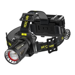 Headlight Warsun H620, 700|920lm, 3x18650, USB-C hind ja info | Taskulambid, prožektorid | kaup24.ee