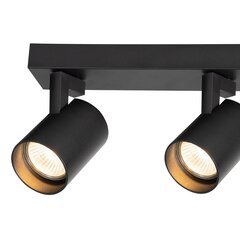 светильник volf spot 3xgu10, черный цена и информация | Потолочные светильники | kaup24.ee