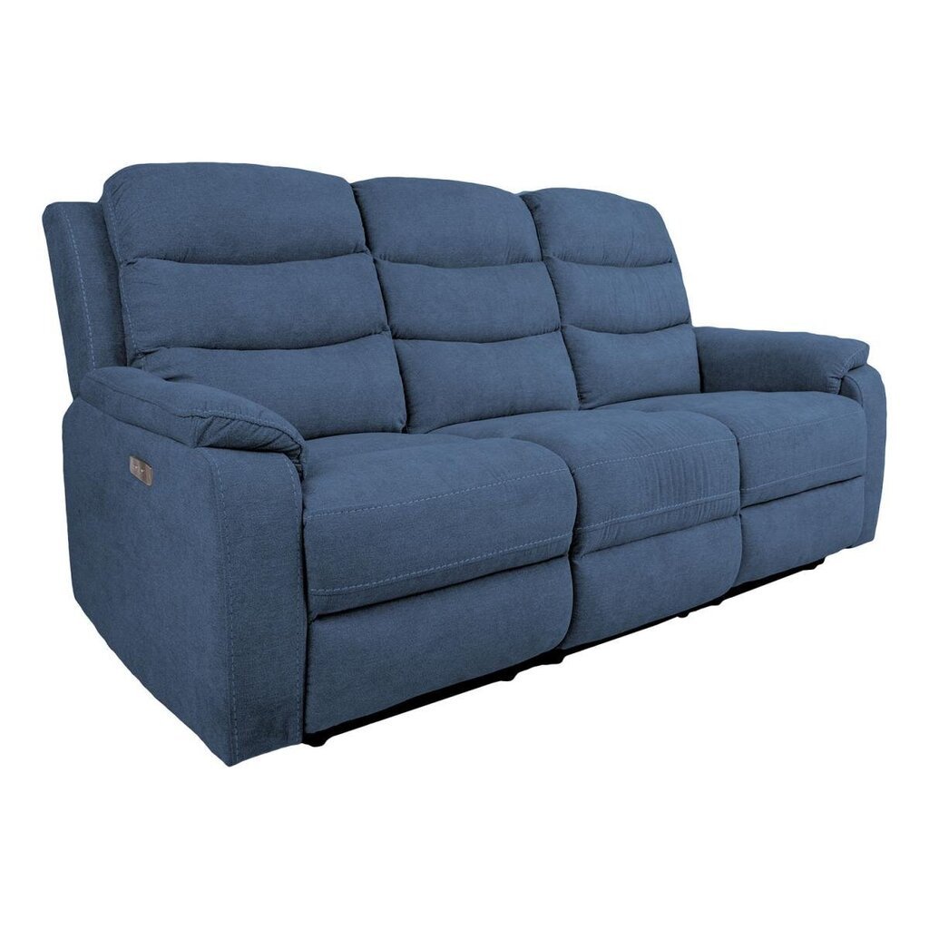 Diivan-recliner Home4You Mimi, 208x93x102 cm, sinine цена и информация | Diivanid ja diivanvoodid | kaup24.ee