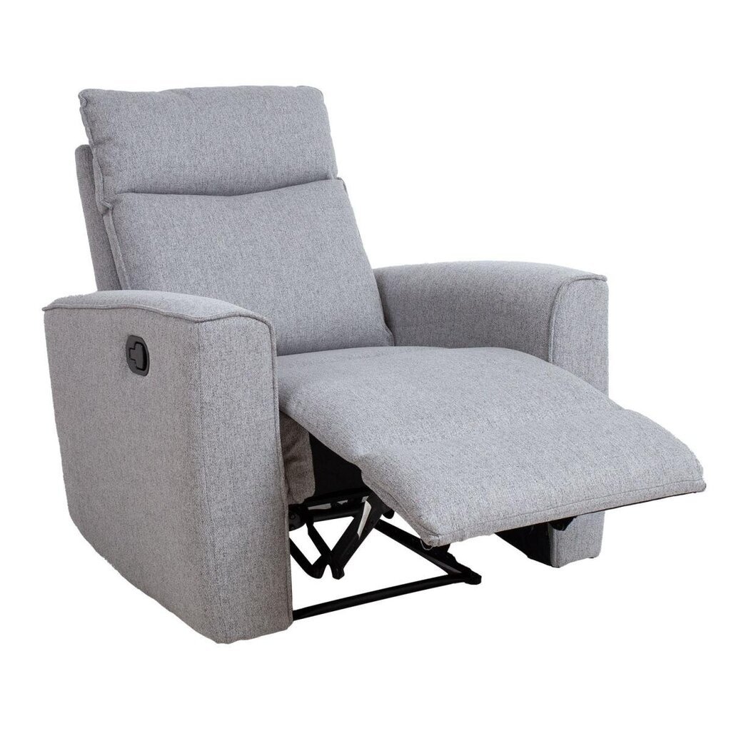 Tugitool-recliner Home4You, 91x93x102 cm, hall hind ja info | Tugitoolid ja tugitoolvoodid | kaup24.ee