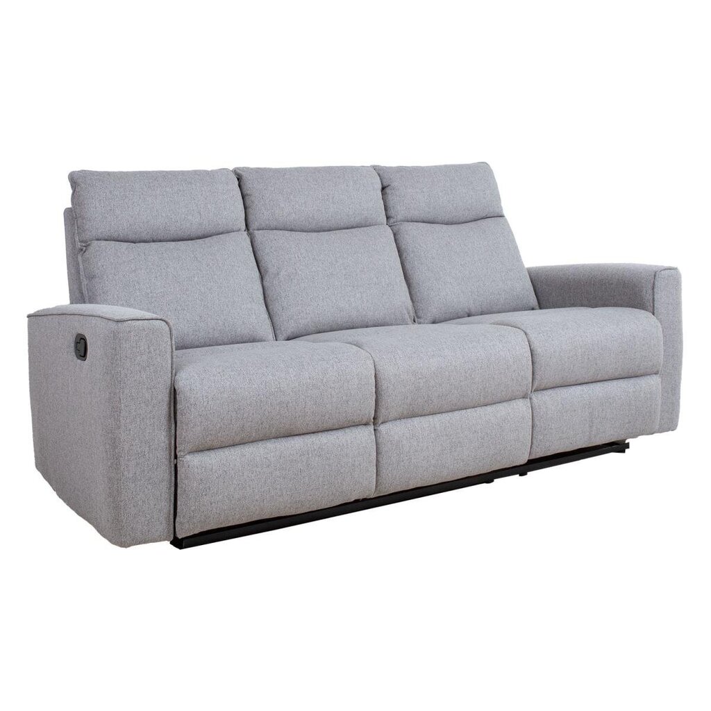 Diivan-recliner Evelekt, 204x93x102cm, hall цена и информация | Diivanid ja diivanvoodid | kaup24.ee