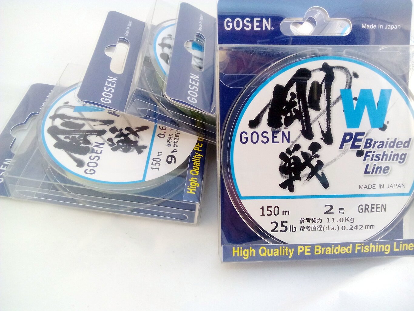 Tamiil Gosen W4 PE 0,171mm ,150m, roheline hind ja info | Tamiilid | kaup24.ee