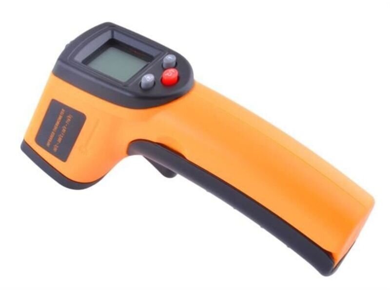 Püromeeter - lasertermomeeter Od-50 kuni 530°C BENETECH Orange цена и информация | Ilmajaamad, termomeetrid | kaup24.ee