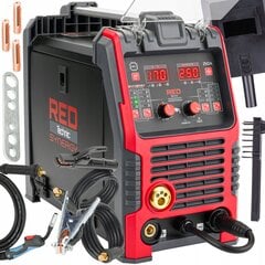 Inverter keevitusmasin koos tarvikutega Red Technic RTMSTF0002, 230V, 30-250A hind ja info | Keevitusseadmed | kaup24.ee