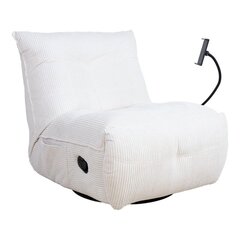 Кресло Home4You Win-Win, 82x100x92 см, белое цена и информация | Кресла в гостиную | kaup24.ee