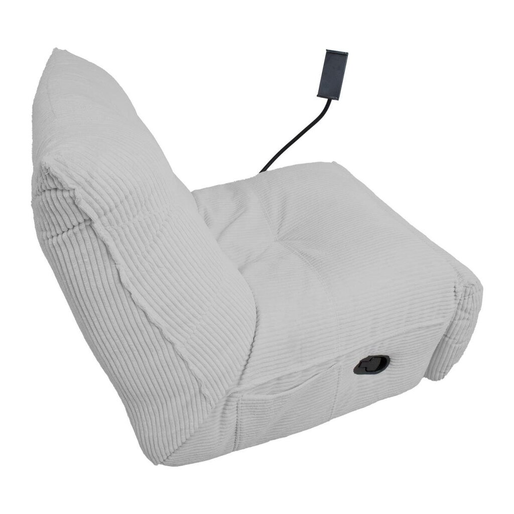 Tugitool - recliner Home4you, 82x100x92 cm, valge hind ja info | Tugitoolid ja tugitoolvoodid | kaup24.ee