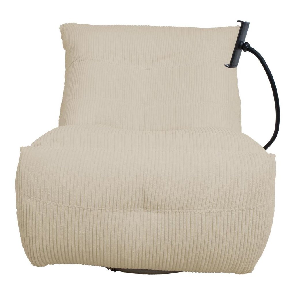 Tugitool - recliner Home4you, 82x100x92 cm, valge hind ja info | Tugitoolid ja tugitoolvoodid | kaup24.ee