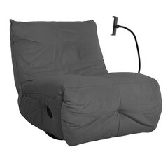 Tugitool-recliner Home4You Win-Win, 82x100x92cm, hall hind ja info | Tugitoolid ja tugitoolvoodid | kaup24.ee