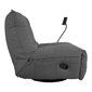 Tugitool-recliner Home4You Win-Win, 82x100x92cm, hall hind ja info | Tugitoolid ja tugitoolvoodid | kaup24.ee