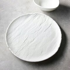 Плоская круглая обеденная тарелка из белого фарфора Wilmax 28 см комплект из 2 шт. цена и информация | Посуда, тарелки, обеденные сервизы | kaup24.ee