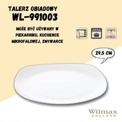 WILMAX Тарелка обеденная 29,5x29,5 см цена и информация | Посуда, тарелки, обеденные сервизы | kaup24.ee
