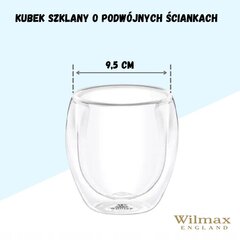 WILMAX Термостакан с двойными стенками 500 мл для КОФЕ ЛАТТЕ ЧАЯ цена и информация | Стаканы, фужеры, кувшины | kaup24.ee