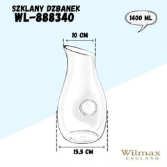 Kann Wilmax, 1400 ml hind ja info | Klaasid, tassid ja kannud | kaup24.ee