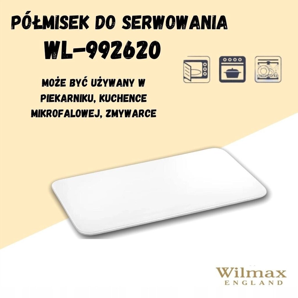 Wilmax taldrik, 30 cm цена и информация | Lauanõud ja kööginõud | kaup24.ee