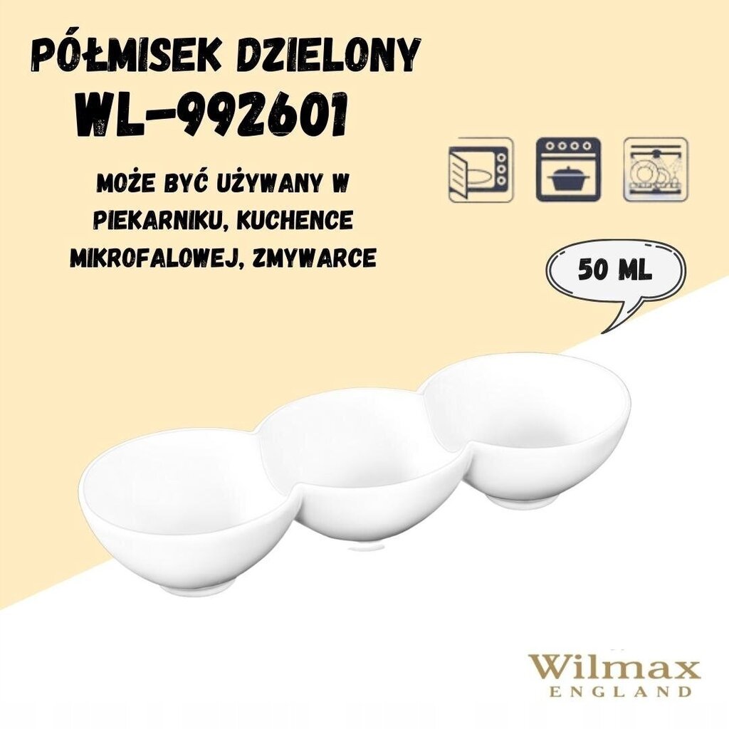 Wilmax serveerimisalus, 26x9,5x5 cm hind ja info | Lauanõud ja kööginõud | kaup24.ee