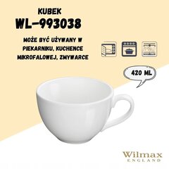 Wilmax tass, 420 ml hind ja info | Klaasid, tassid ja kannud | kaup24.ee