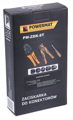 Pressitangide komplekt Powermat PM-ZDK-8T, 0,2-6 mm hind ja info | Käsitööriistad | kaup24.ee