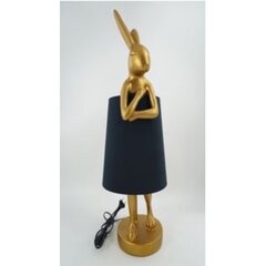 Table Lamp Animal Rabbit Gold/Black 68cm цена и информация | Настольные лампы | kaup24.ee